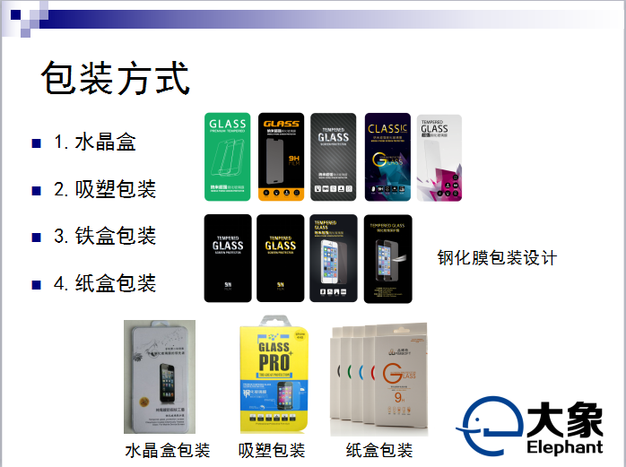 鋼化膜包裝方式